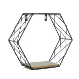 Nordic Style Metal Cords Photos Postcards Frame Display Art Storage Rack Holder Cafe Heart Wall Hanging Shelf Clips Home Decor
