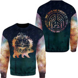 And Into The Forest I Go Bear Dark Green 3D All Over Printed Shirt Camping