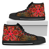 Womens Peace Mandala Henna High Top