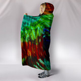 Ultimate Psychedelic Hooded Blanket - Twisted Daze