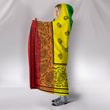 Ultimate Rainbow Hooded Bandana Blanket