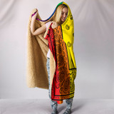 Ultimate Rainbow Hooded Bandana Blanket