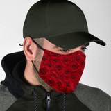 Bouquet of Roses Face Mask