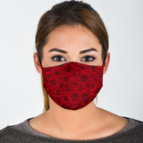 Bouquet of Roses Face Mask