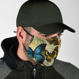 Butterfly Collection Adjustable Face Mask
