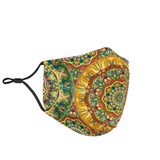 Bestseller Yellow Art Mandala Design Protection Face Mask