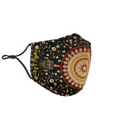 Exclusive Ornamental Mandala Design Three Protection Face Mask