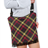 Exclusive Tartan Crossbody Boho Handbag