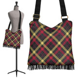 Exclusive Tartan Crossbody Boho Handbag