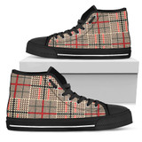 Awesome Tartan Plaid Women's High Top Shoes