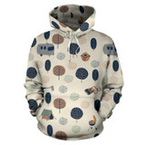3D Camping Hoodie Cute Camping Full Size
