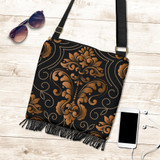 Royal Brown Crossbody Boho Handbag