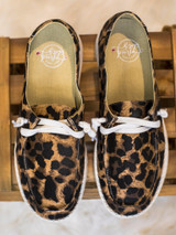 Howdy Chic Loafers - Brown Leopard