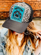 Hotter Than A $2 Pistol Snow Leopard Hat