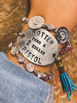 Quick Draw Big Studs Bracelet - Silver