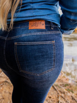 SFC Distressed Skinny Jean - Dark
