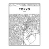 City Maps Minimalist Wall Art