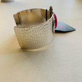 Paparazzi Pink Faux Turquoise Cuff Bracelet