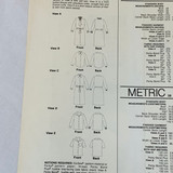 Stretch & Sew Pattern No. 1570 (1979) Shirtwaist Dress and Blouse by Ann Person Sz. 28-44