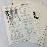 Stretch & Sew Pattern No. 1570 (1979) Shirtwaist Dress and Blouse by Ann Person Sz. 28-44