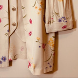 Tori Alexander Button-Down Floral Blouse (1980's)
