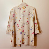 Tori Alexander Button-Down Floral Blouse (1980's)