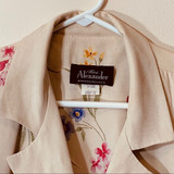 Tori Alexander Button-Down Floral Blouse (1980's)