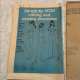 Vintage Simplicity Pattern #5026 Sz. 11 Jr.