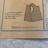 Vintage Simplicity Pattern #5026 Sz. 11 Jr.