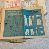 Simplicity Retro Pattern Set #7317 & 7219 Sz. 11JP (1967)