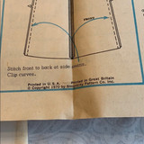 Simplicity Vintage Dress Pattern #8984 (1970)