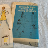 Simplicity Vintage Dress Pattern #8984 (1970)