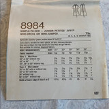 Simplicity Vintage Dress Pattern #8984 (1970)
