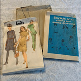 Simplicity Retro Pattern #9032 Sz. 10MP (1970)