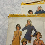 Vintage Simplicity Patterns - Miss/JR's