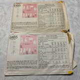 Vintage Simplicity Patterns - Miss/JR's