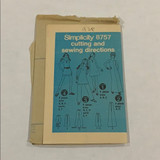 Simplicity Pattern #8757 (1970)