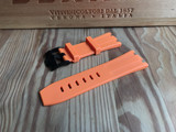 Audemars Piguet Orange rubber strap-strapmeister