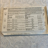(Size 14 Miss) Vintage Simplicity Pattern #7612 (1986)