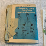 (Size 10MP) Simplicity Vintage Sewing Pattern #9168 (1970)