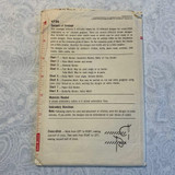 Retro Simplicity Printed Pattern