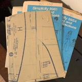 Simplicity Retro Pattern Set. 8854. 8961. 8363. 13/14 YJT (Circa 1969)