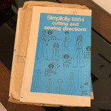 Simplicity Retro Pattern Set. 8854. 8961. 8363. 13/14 YJT (Circa 1969)
