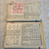 Simplicity Retro Pattern Set. #7269 & 6800 11 JR (1966-67)