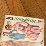 Simplicity Retro Pattern #6833 (1966)