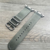 Grey 42MM / 38MM Apple Watch strap Grey 42MM / 38MM Apple Watch strap