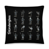 Stündenglass Throw Pillow