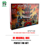 Ninja Temple Building Blocks Set