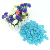 100pc Glow in the Dark Fluorescent Pebble Stones