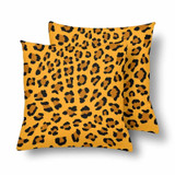 18" x 18" Throw Pillows (2) - Custom Leopard Pattern